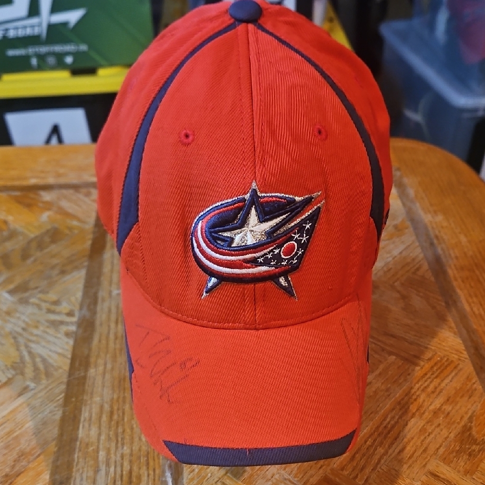 🌟3/$25🌟 Columbus Blue Jackets Reebok baseball cap Flexfit hat.